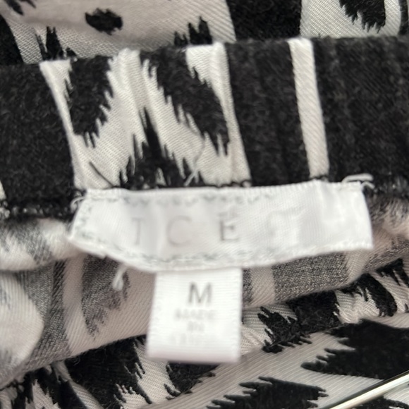 Tribal print pant suit, black and white, perfect for beach, M - Picture 5 of 7